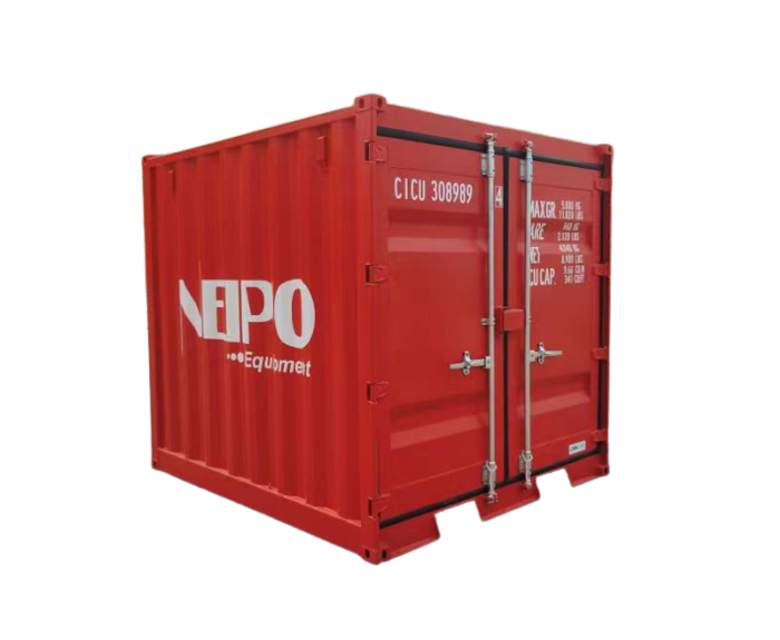 10 foot dry container
