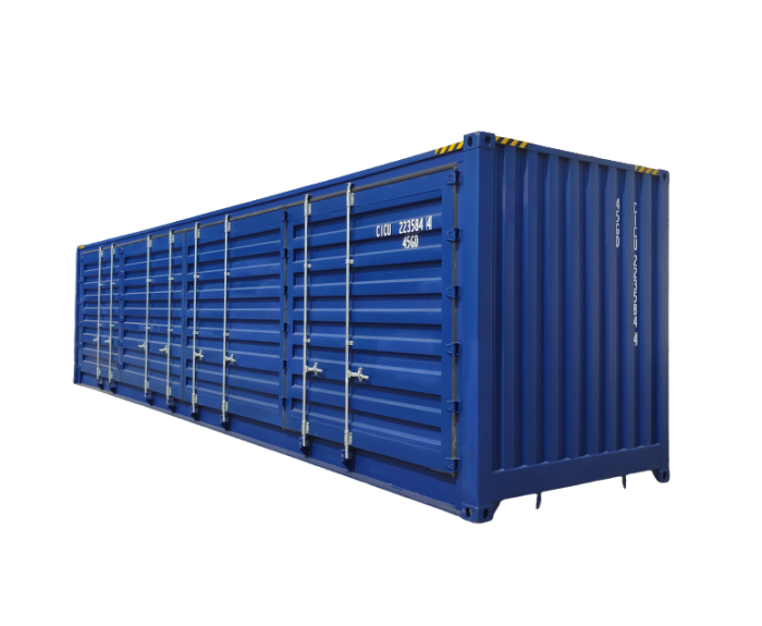 40 foot full side open container